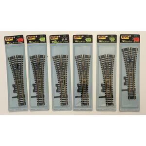 6 Lot VTG NEW! Atlas HO Wye-Tracks Brass Turnout YC-250 Custom-Line Train Track